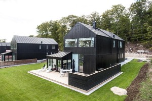Bild på hus på Tegebruksbacken, byggt av PMB Sverige.